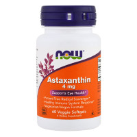 NOW Astaxanthin 4 mg, 60 кап