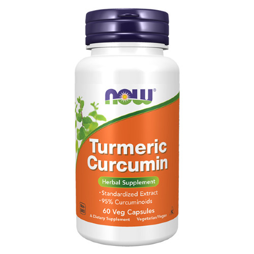 NOW Turmeric Curcumin, 60 кап