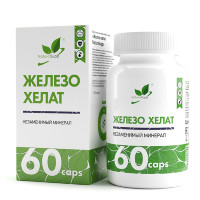 NATURAL SUPP Chelated Iron, 60 кап