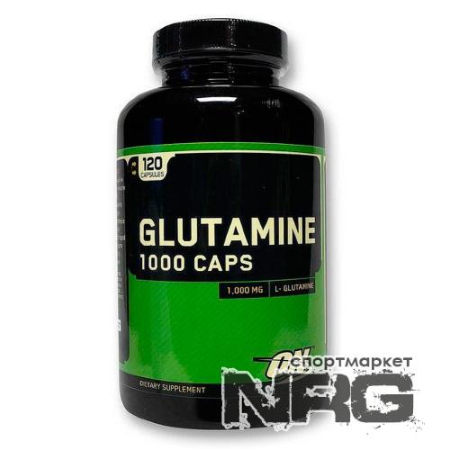 OPTIMUM NUTRITION Glutamine 1000mg, 120 кап