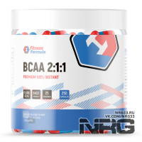 FITNESS FORMULA BCAA 2:1:1 100% Premium, 250 кап