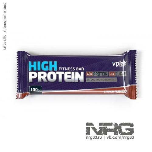 VPLAB Батончик HIGH Protein, 100 г