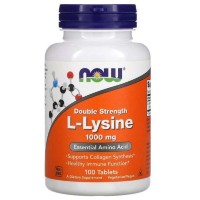 NOW L-Lysine 500 mg, 100 кап