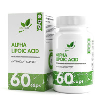 NATURAL SUPP Alpha lipolic acid 100mg, 60 кап
