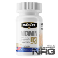 MAXLER Vitamin D3, 180 таб