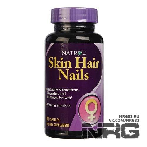 NATROL Skin Hair Nails Women`s, 60 кап