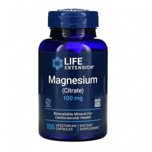 LIFE EXTENSION Magnesium (Citrate) 100 mg, 100 кап