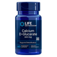 LIFE EXTENSION Calcium D-Glucarate 200 mg, 60 кап