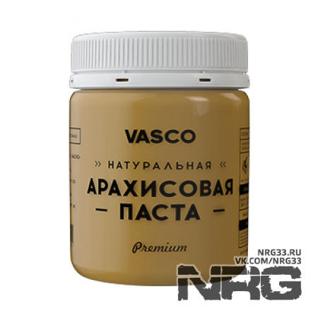 VASCO Натуральная арахисовая паста Vasco, 320 г