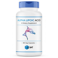 SNT Alpha lipoic acid, Альфа липоевая кислота 600, 60 кап