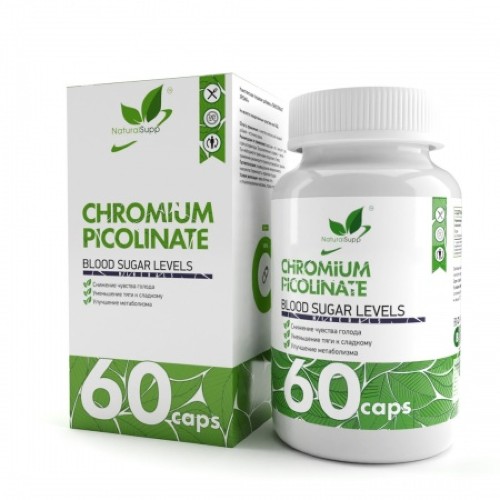 NATURAL SUPP Chromium picolinate, 60 кап