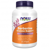 NOW Berberine Glucose Support, 90 кап