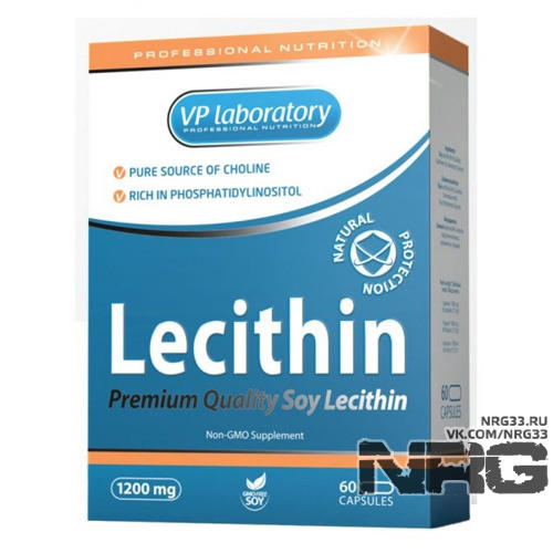 VPLAB Lecithin, 60 кап