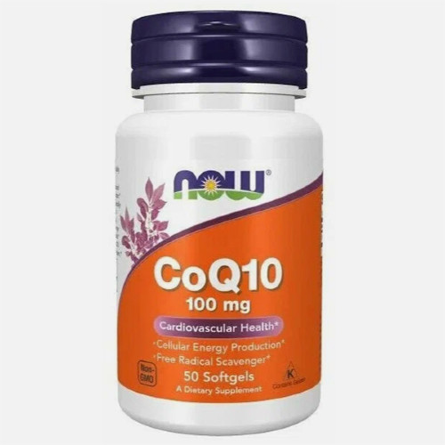 NOW CoQ10 100 mg, 50 кап