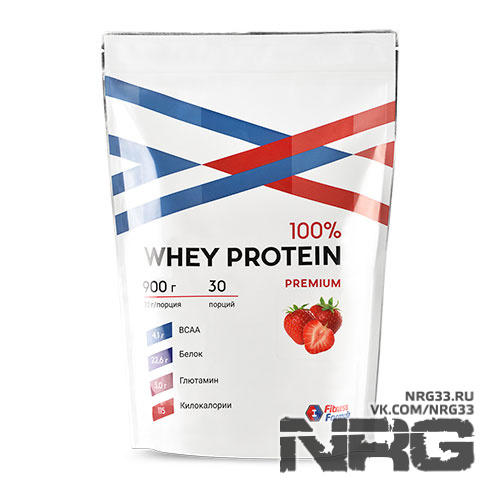 FITNESS FORMULA Whey Protein 100% Premium, 0.9 кг