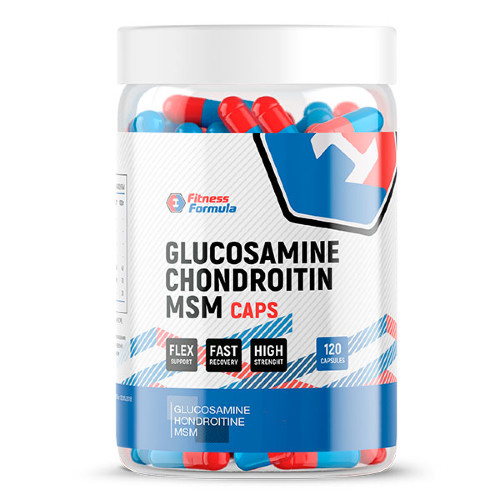 FITNESS FORMULA Glucosamine Chondroitin Msm, 120 кап
