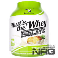 SPORTDEFINITION That's The Whey ISOLATE (WPI 90%), 2.27 кг