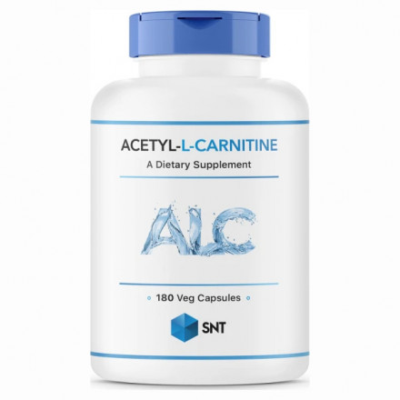 SNT Acetyl-L-Carnitine, Ацетил-Л-Карнитин, 180 кап