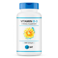 SNT Vitamin D3 5000iu, 240 кап