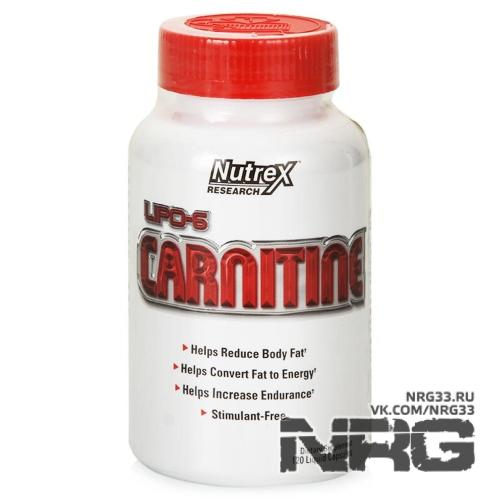 NUTREX Lipo-6 Carnitine, 60 кап