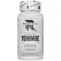 RECKFUL Yohimbe + Vitamin B6, Йохимбин + Витамин В6, 60 кап