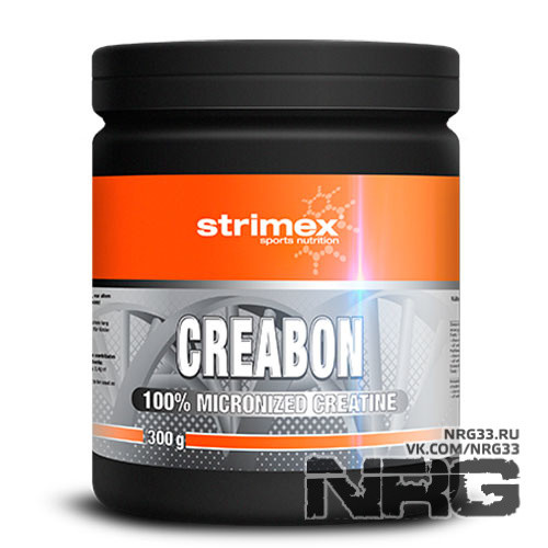 STRIMEX Creabon 100% micronized creatine, 300 г