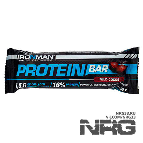 IRONMAN Батончик Protein Bar, 50 г