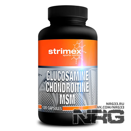 STRIMEX Glucosamine Chondroitine MSM, 120 таб