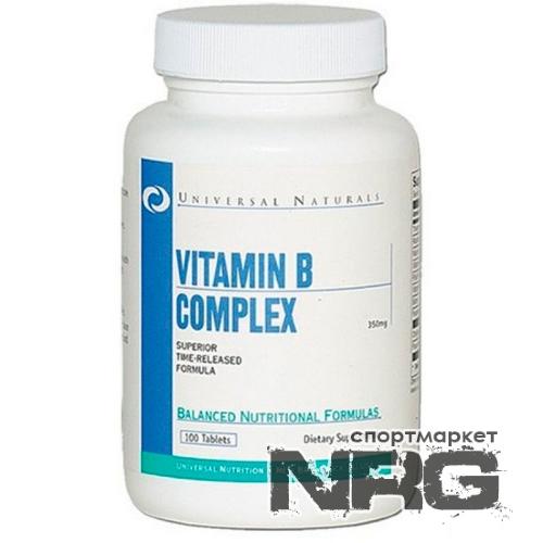 UNIVERSAL Vitamin B Complex, 100 таб