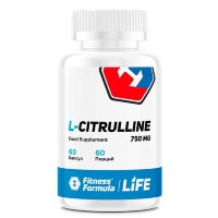 FITNESS FORMULA Citrulline 750mg, 60 кап