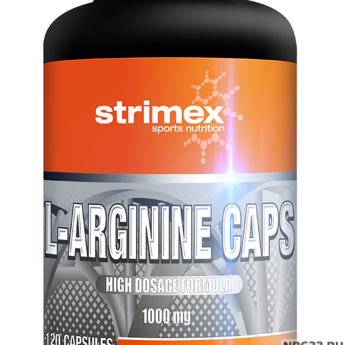 STRIMEX L-Arginine 1000mg, 120 кап