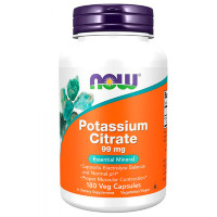 NOW Potassium Citrate, 180 кап
