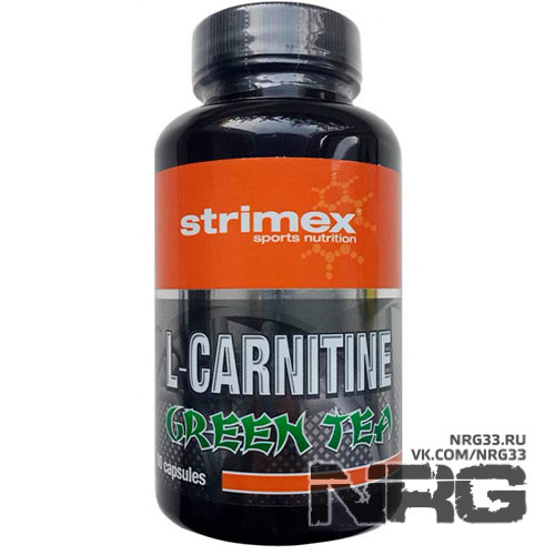 STRIMEX L-Carnitine + Green Tea, 80 кап