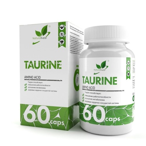 NATURAL SUPP Taurine, 60 кап