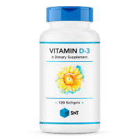 SNT Vitamin D3 5000iu, 120 кап
