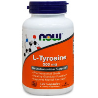 NOW L-Tyrosine 500 mg, 120 кап