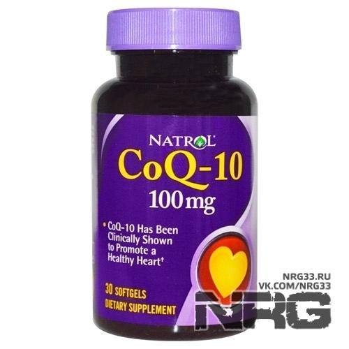 NATROL CoQ - 10 100 mg, 30 кап