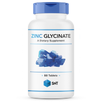 SNT Zinc Glycinate, Глицинат цинка, 60 таб